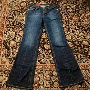 ⚡️$15 FLASH SALE -LIMITED⚡️AG Club Bootcut Flare Jeans EUC 30L Dark Wash Vintage